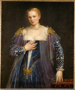 Portret van een vrouw, genaamd " La bella Nani " ...