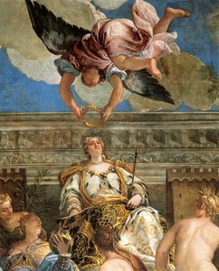 De Apotheose van Venetië (detail)