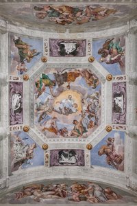 De Olympus, gewelf van de Hal van Olympus door Veronese