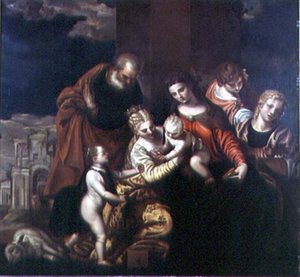 Het mystieke huwelijk van St. Catherine