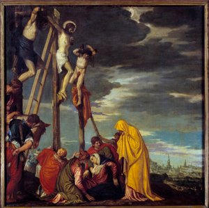 De Calvarie door Veronese