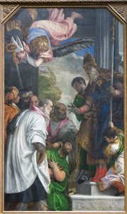 De wijding van Sint Nicolaas door (1528 88) Veronese