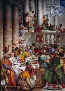 De bruiloft van Kana (detail) door Veronese