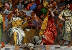 De bruiloft van Kana (detail) door Veronese