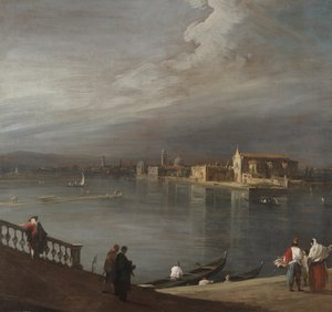San Cristoforo, San Michele, en Murano vanaf de Fondamenta Nuove, Venetië