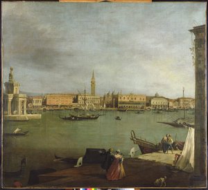 Het Bacino di San Marco naar het noorden door (1697 1768) Canaletto