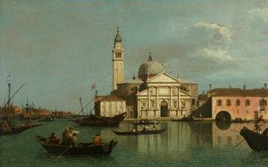 De Kerk van San Giorgio Maggiore, Venetië, ca. 1740 door (1697 1768) Canaletto