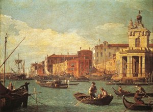 Het douanehuis en het Giudecca-kanaal