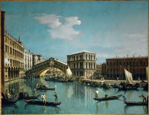 De Rialtobrug, Venetië ...