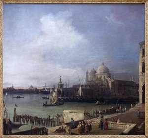 Uitzicht op Venetië