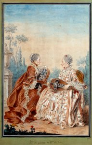 Madame de Julienne en Madame de Serre maken muziek