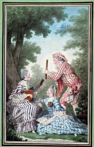 Madame de Meaux, Mademoiselle de Meaux en Monsieur de Saint Quentin herhalen een komische opera