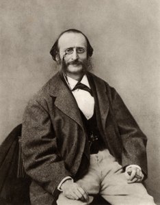 Jacques Offenbach (1819-1880) geboren Jakob Levy Eberst Offenbach in Keulen. Duits-geboren Franse opera-comique componist en dirigent
