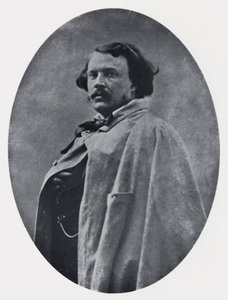 Gaspard Felix Tournachon (Nadar), genomen door zichzelf (zwart-wit foto) door Nadar