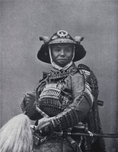 De leider van de eerste Japanse missie naar Europa (zwart-wit foto) door Nadar