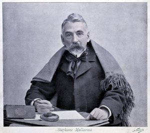 Mallarme (1842-1898) - fotografie door Nadar, Carnavalet door Nadar