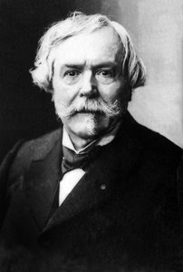 Portret van Edmond Huot de Goncourt, Franse schrijver. Foto door Nadar door Nadar