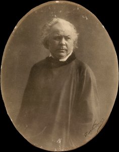 Portret van de schilder Honoré Daumier door Nadar