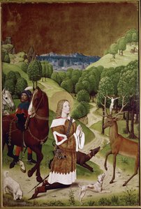 St Hubertus bekering