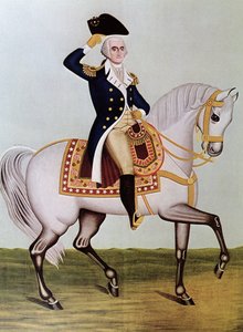 George Washington te paard