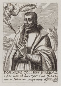 Dominic Collins, Ierse jezuïet en katholieke martelaar (gravure)