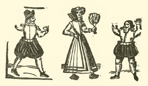Illustratie voor The Roxburghe Ballads (houtsnede) door (after) English School