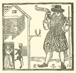 Illustratie voor The Roxburghe Ballads