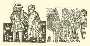 Illustratie voor The Roxburghe Ballads door (after) English School