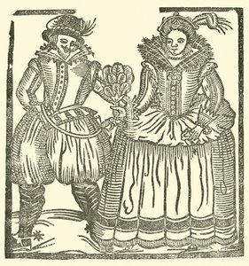 Illustratie voor The Roxburghe Ballads door (after) English School