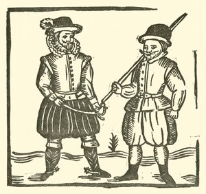 Illustratie voor The Roxburghe Ballads door (after) English School