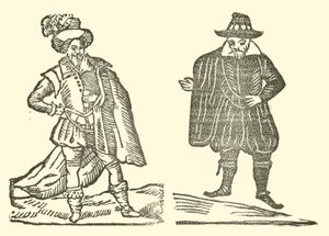Illustratie voor The Roxburghe Ballads door (after) English School