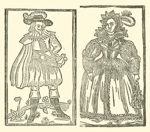 Illustratie voor The Roxburghe Ballads door (after) English School