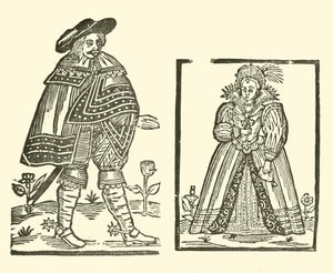 Illustratie voor The Roxburghe Ballads door (after) English School