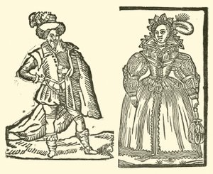 Illustratie voor The Roxburghe Ballads door (after) English School