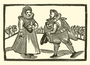 Illustratie voor The Roxburghe Ballads door (after) English School
