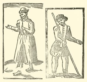 Illustratie voor The Roxburghe Ballads (houtsnede) door (after) English School