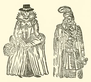 Illustratie voor The Roxburghe Ballads door (after) English School