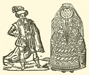Illustratie voor The Roxburghe Ballads door (after) English School