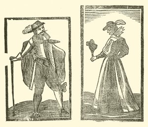 Illustratie voor The Roxburghe Ballads