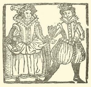 Illustratie voor The Roxburghe Ballads door (after) English School