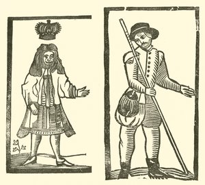Illustratie voor The Roxburghe Ballads