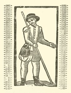 Illustratie voor The Roxburghe Ballads door (after) English School