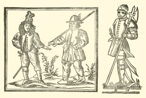 Illustratie voor The Roxburghe Ballads door (after) English School