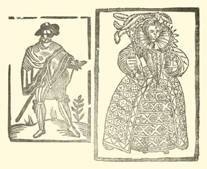 Illustratie voor The Roxburghe Ballads door (after) English School