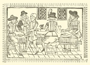 Illustratie voor The Roxburghe Ballads door (after) English School