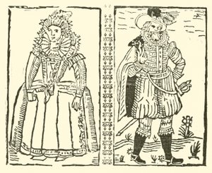 Illustratie voor The Roxburghe Ballads door (after) English School