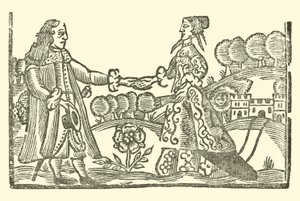 Illustratie voor The Roxburghe Ballads door (after) English School