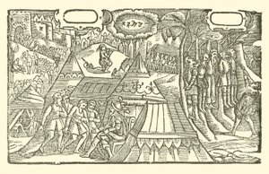 Illustratie voor The Roxburghe Ballads door (after) English School
