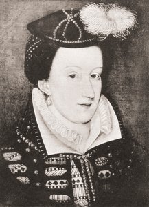 Maria, koningin van Schotland (litho)