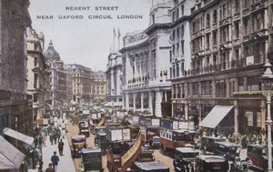Regent Street, nabij Oxford Circus, Londen